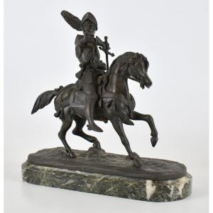BRONZO Scultura in bronzo, fine XIX secolo 