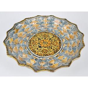 Alzatina in maiolica, XVIII secolo