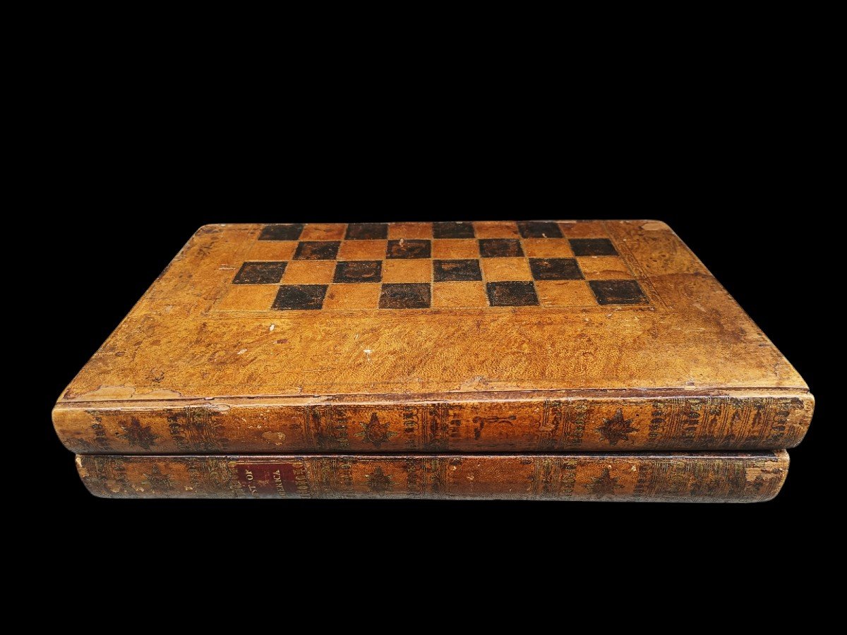 Set da backgammon. Inghilterra,prima metà XIX secolo.-photo-2