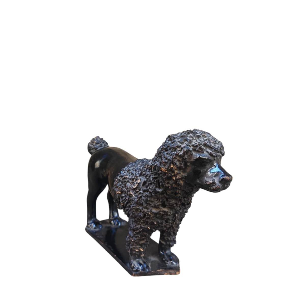 Cane barboncino in ceramica.Napoli,inizio XIX secolo-photo-4