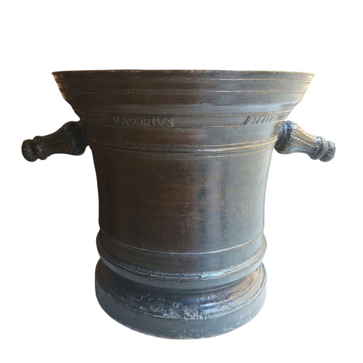 Grande mortaio in bronzo.Italia,1793.