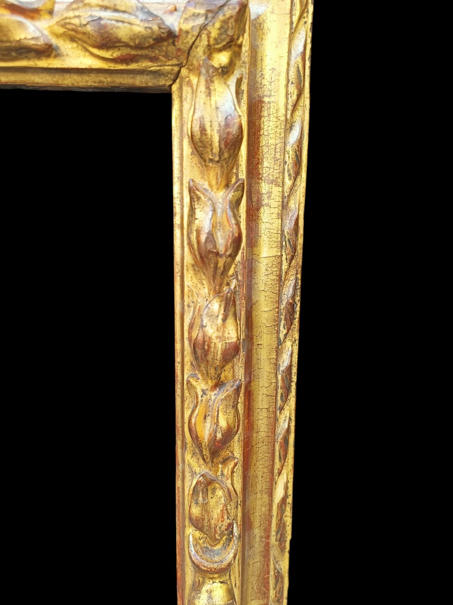 Cornice in legno dorato.Emilia,XVII secolo-photo-2