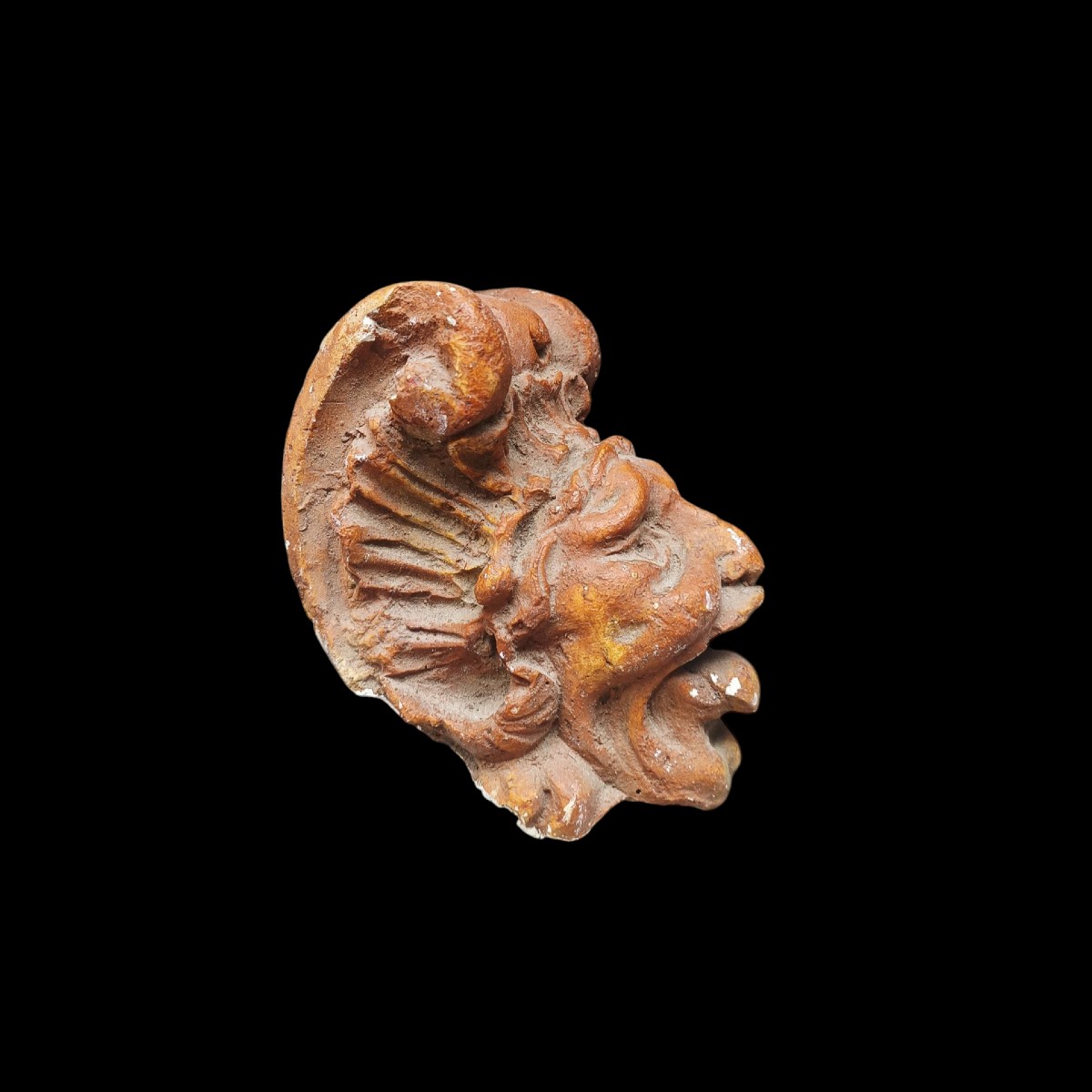 Mascherone in gesso.Italia,XIX secolo.