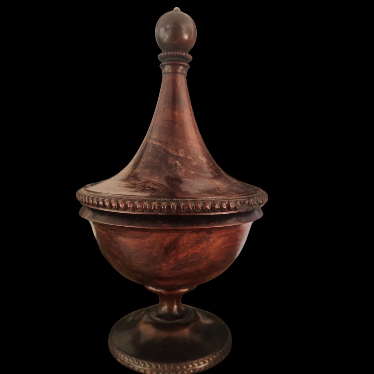 Coppia di contenitori in palissandro.Europa,XIX secolo.-photo-2