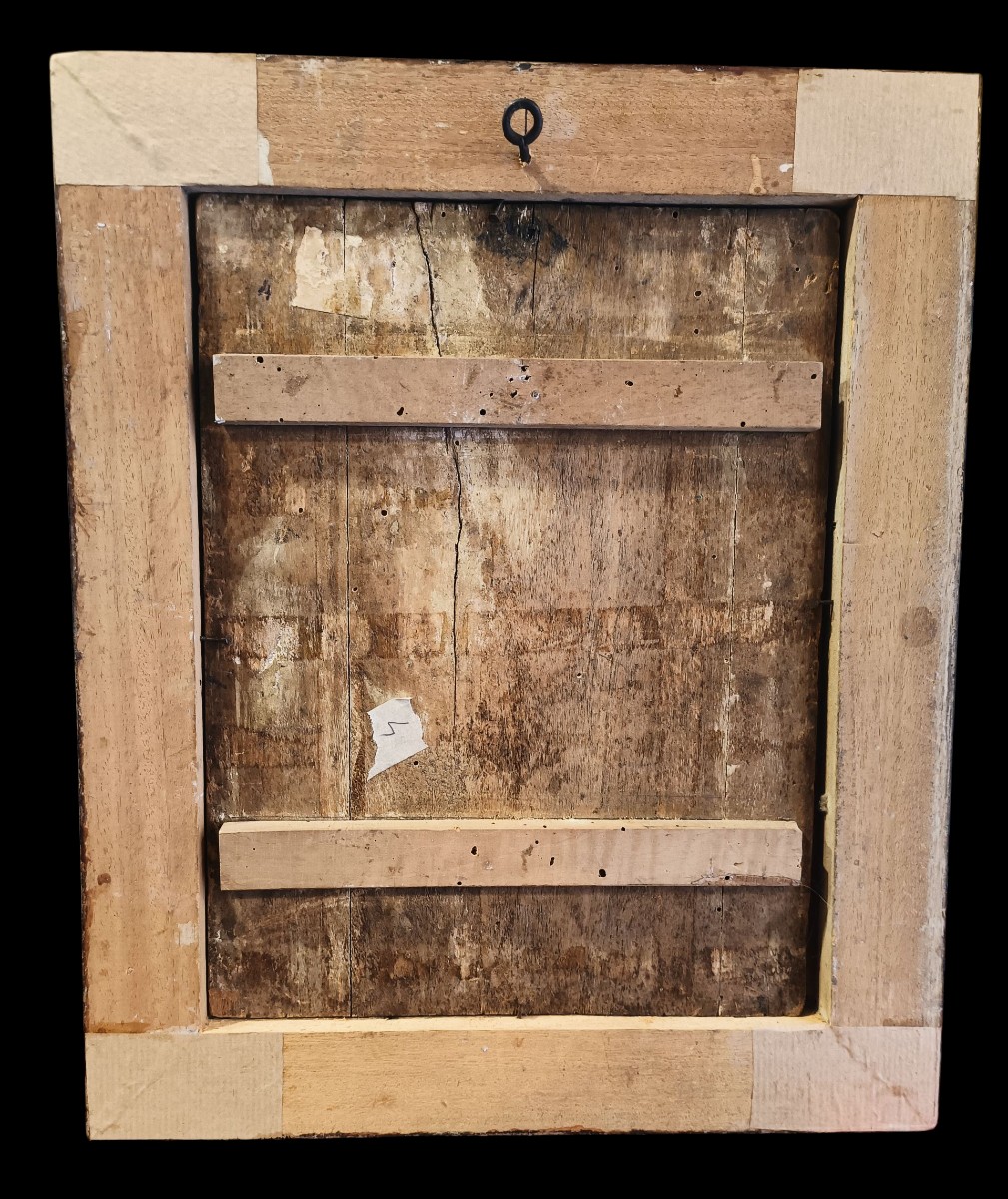 Olio su tela raffigurante tacchino.Cerchia di Bartolomeo Bimbi(1648-1729).-photo-3