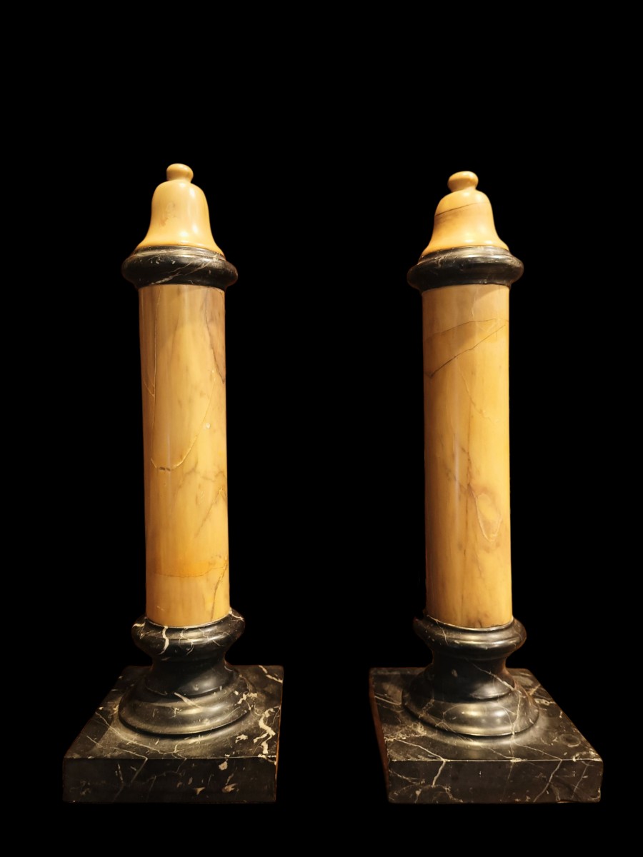 Elementi decorativi in marmo ed onice. Italia,inizio XX secolo.