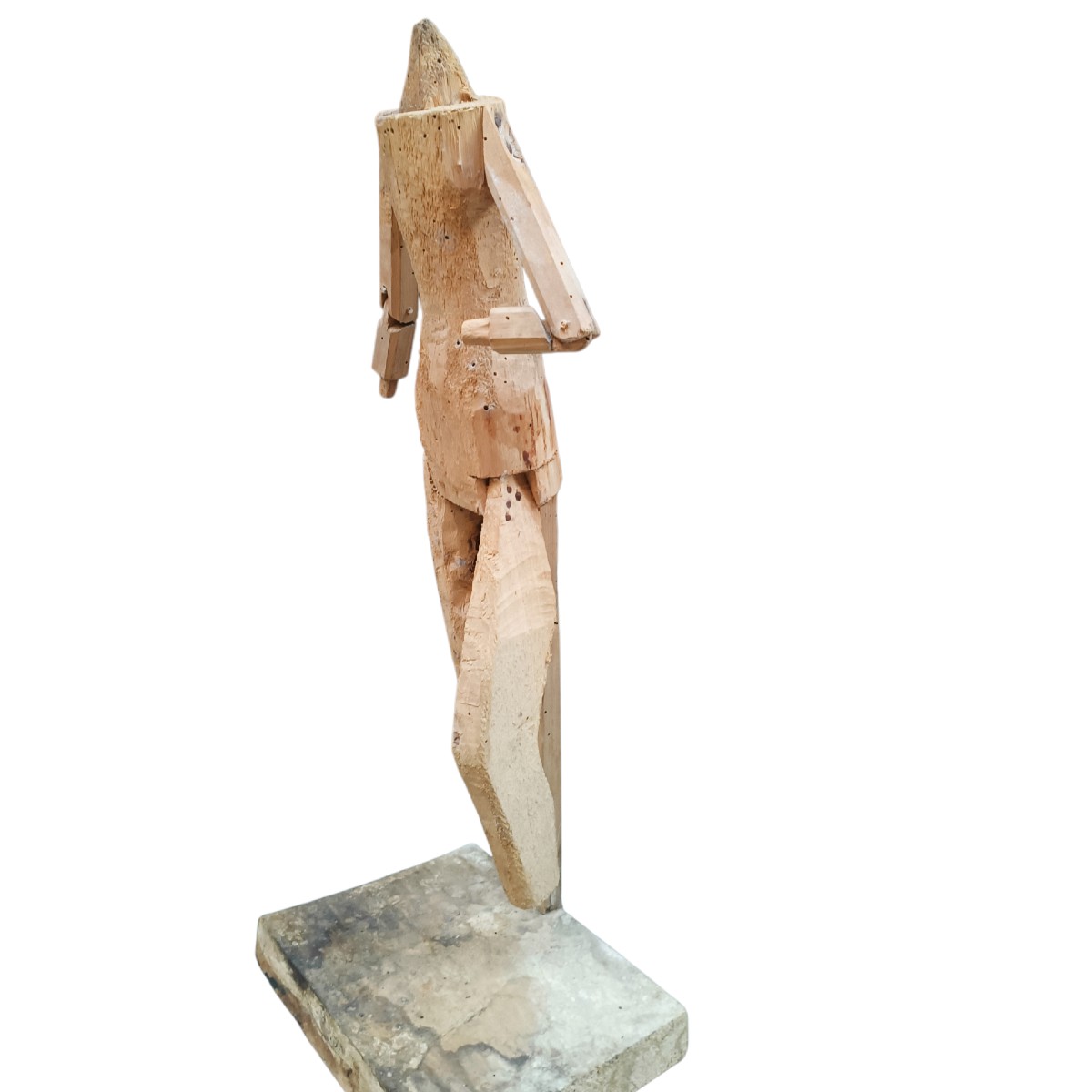 Manichino in legno.Italia,XVIII secolo.-photo-3