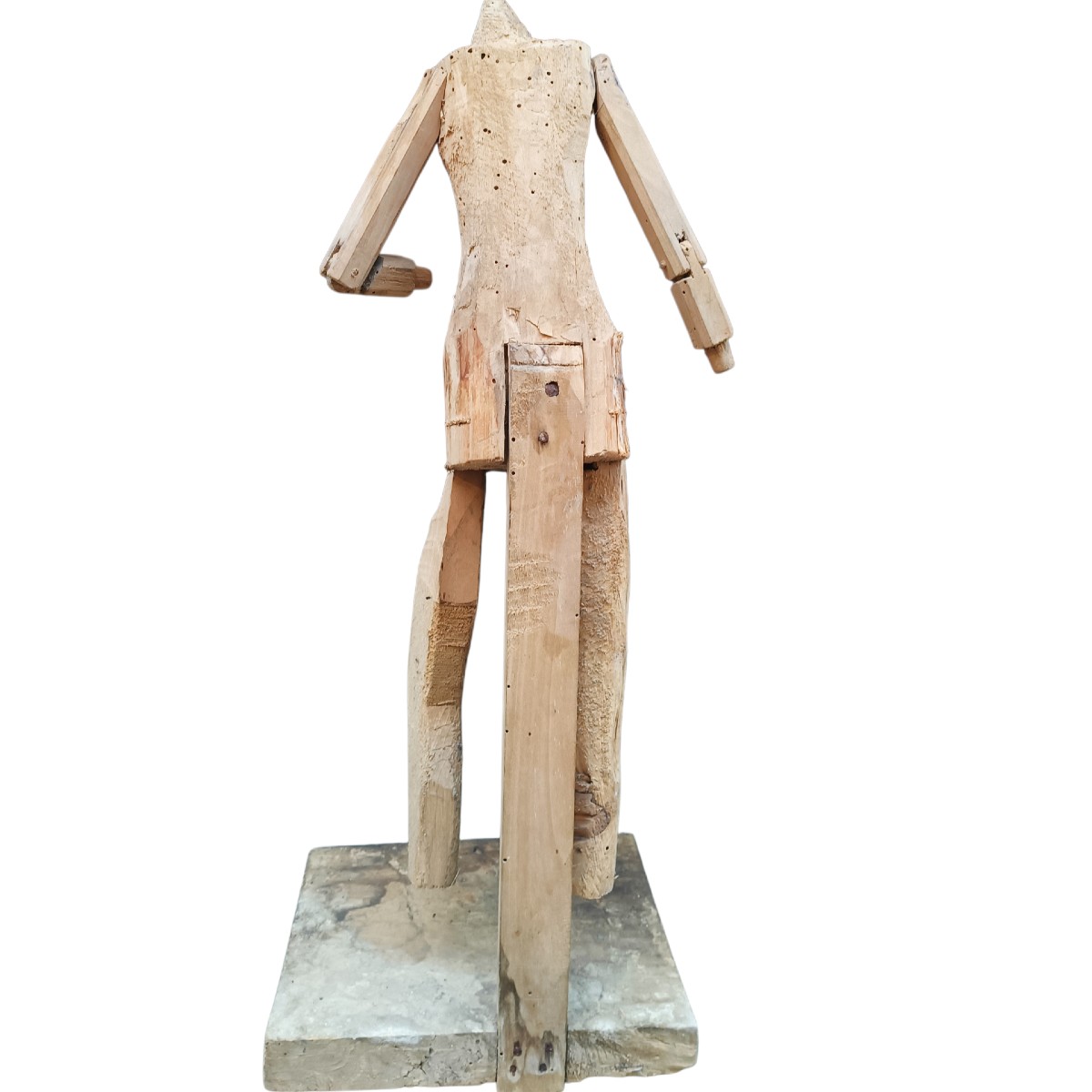 Manichino in legno.Italia,XVIII secolo.-photo-1