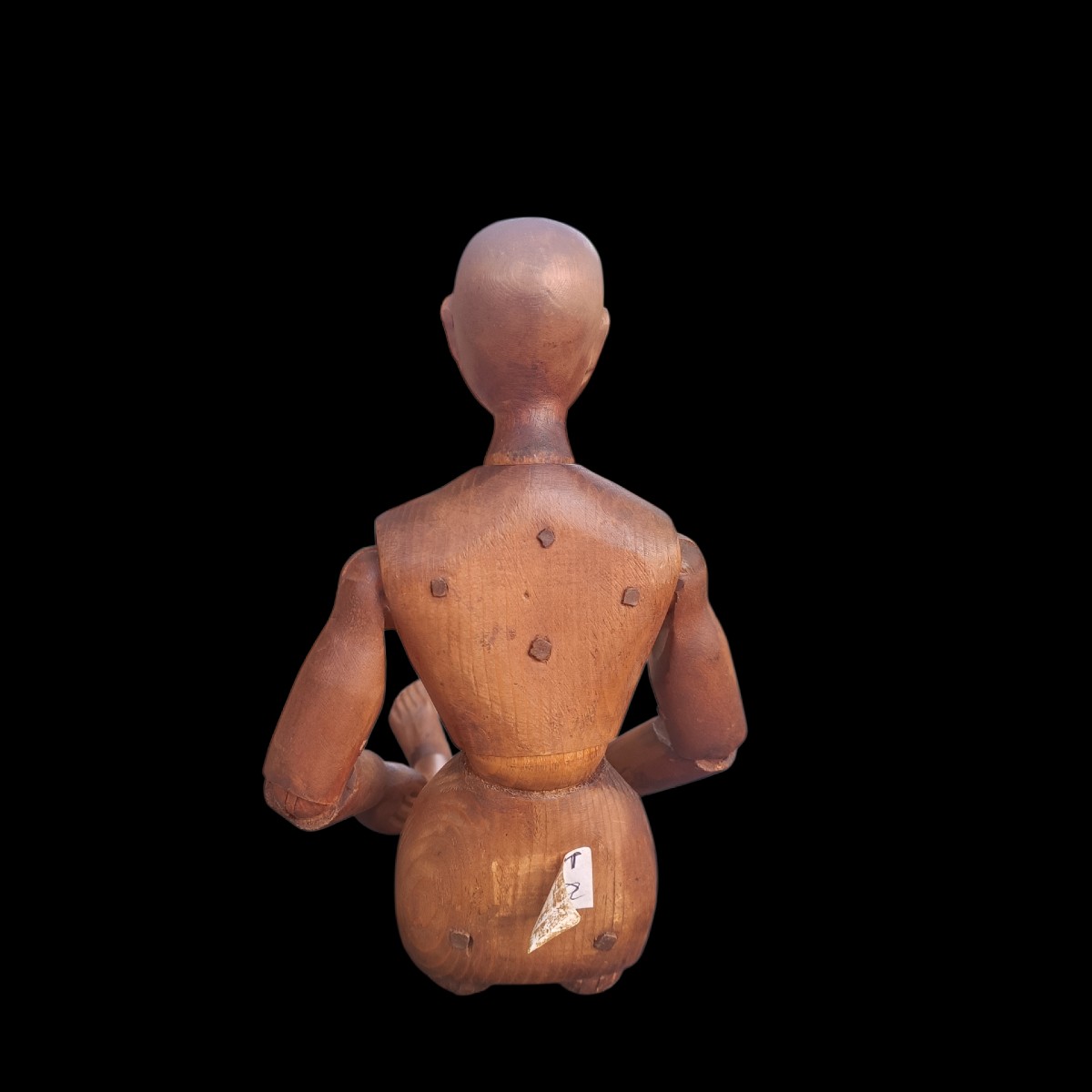 Manichino da pittore in legno.XIX secolo.-photo-4