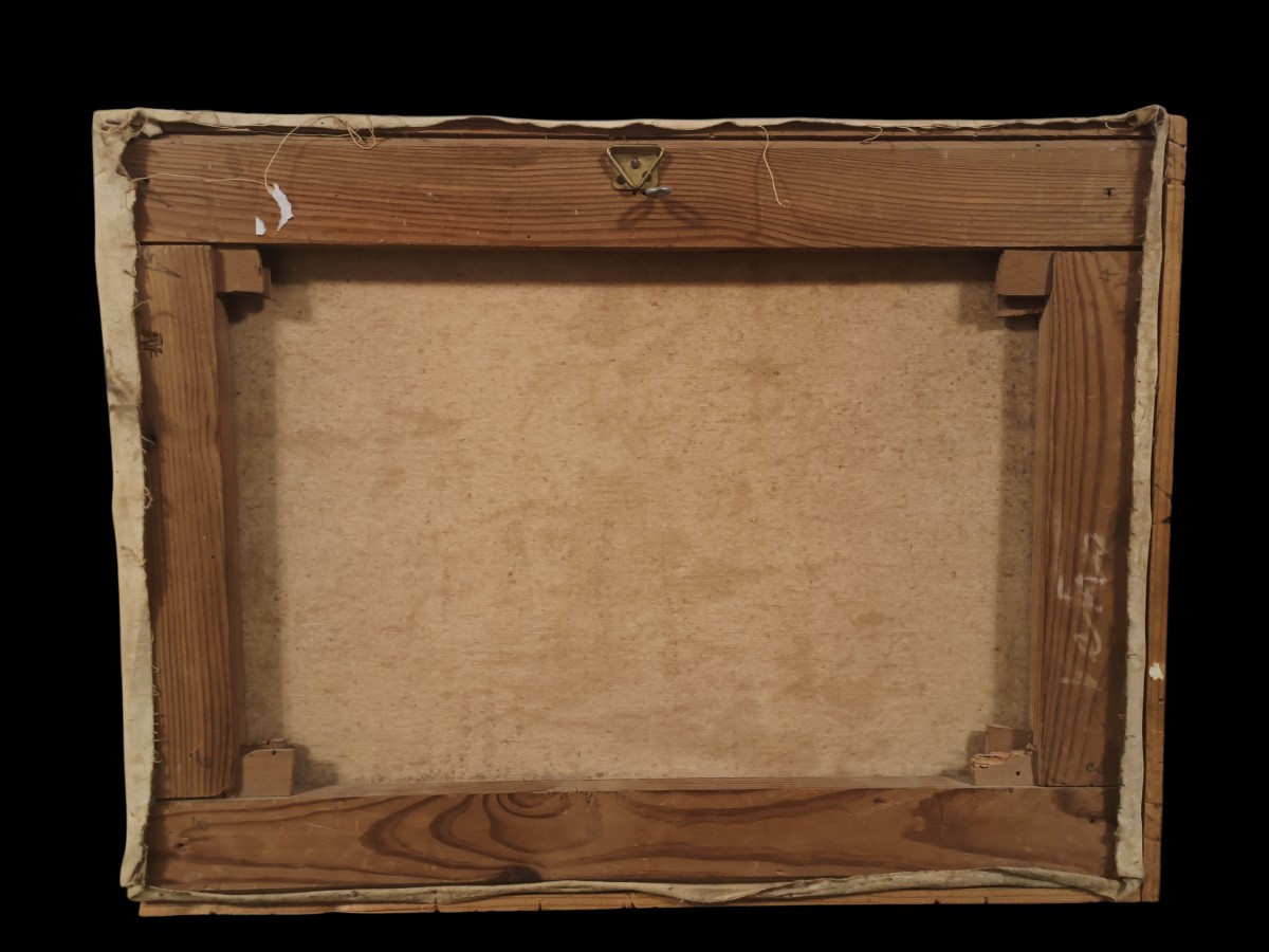 Carlo Facchinetti(1870-1935 Firenze).Dipinto ad Olio su tela.-photo-4