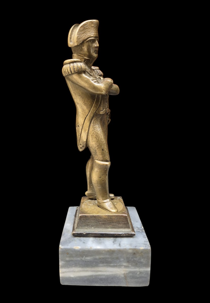 Scultura di Napoleone in bronzo.Francia,XIX secolo.-photo-2
