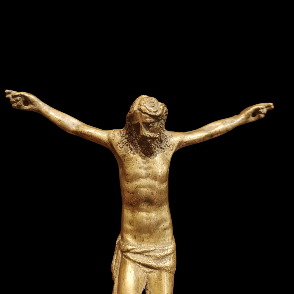 Corpus christi in bronzo.Italia,XVII secolo.-photo-2