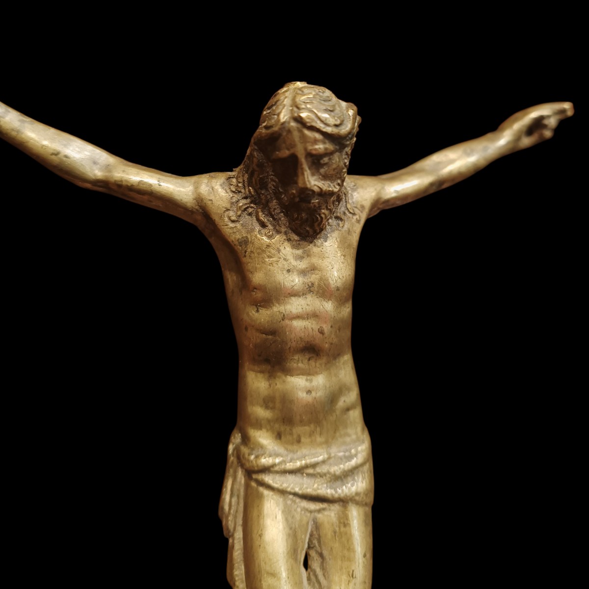 Corpus christi in bronzo.Italia,XVII secolo.-photo-3