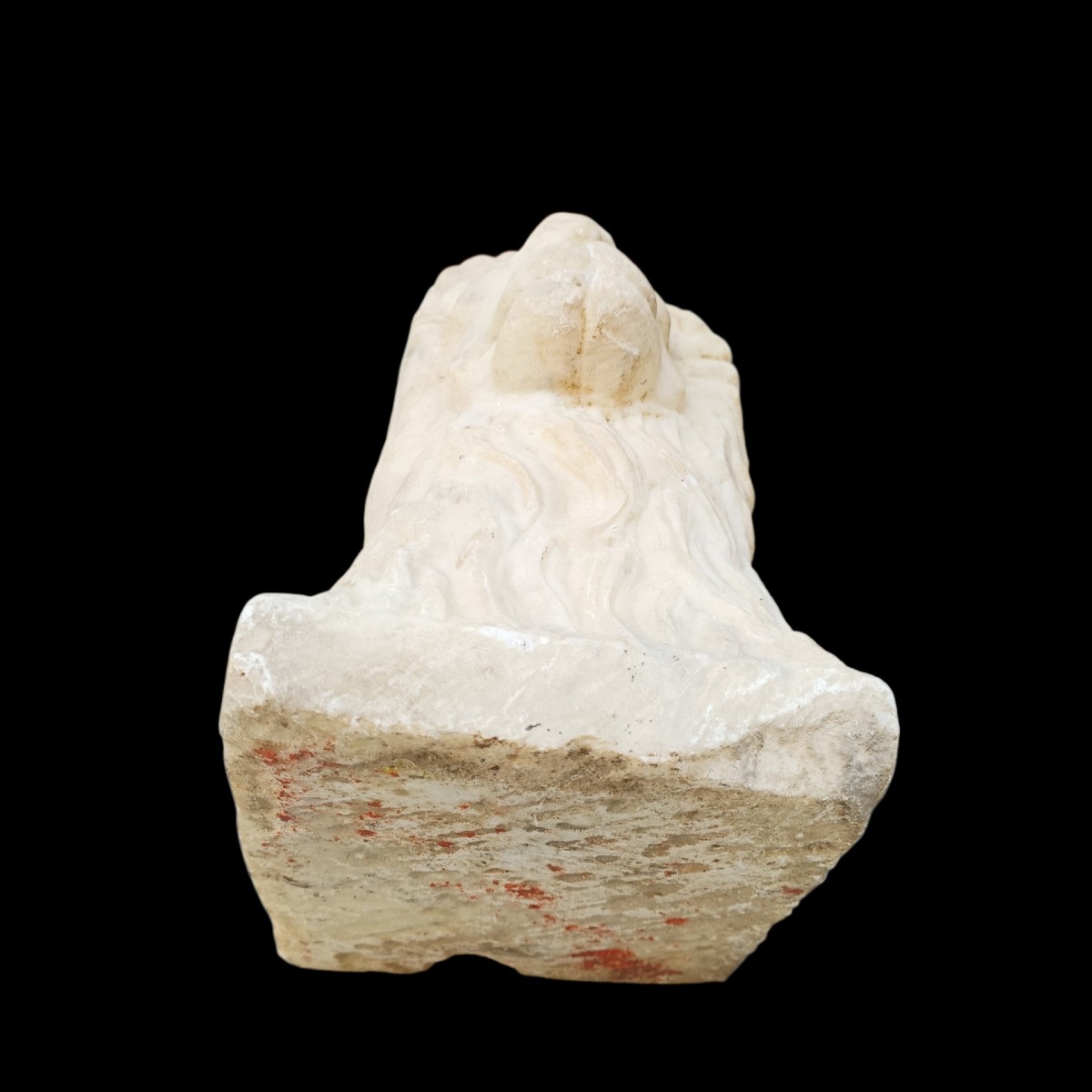 Leone in marmo bianco. Italia,XVI secolo.-photo-2