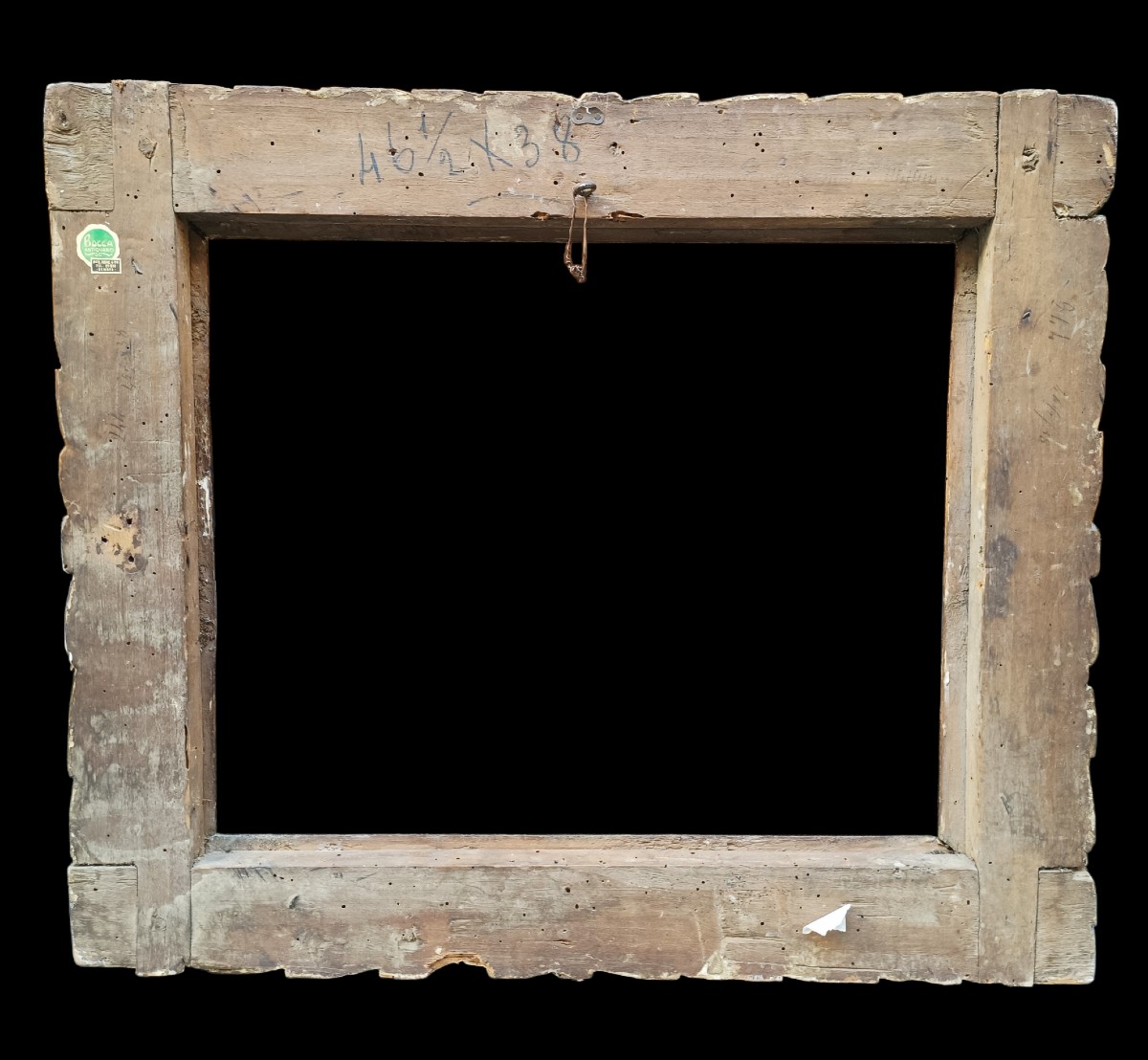 Cornice in legno dorato.Emilia,XVII secolo.-photo-3