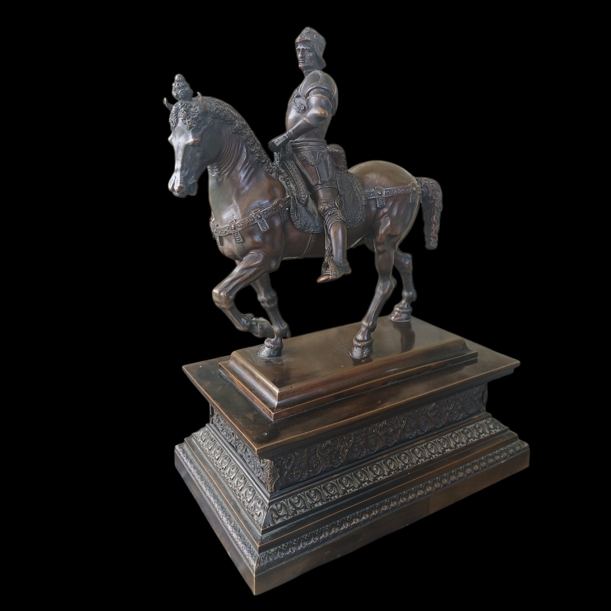 Grande scultura in bronzo.Italia,fine XIX secolo.-photo-2