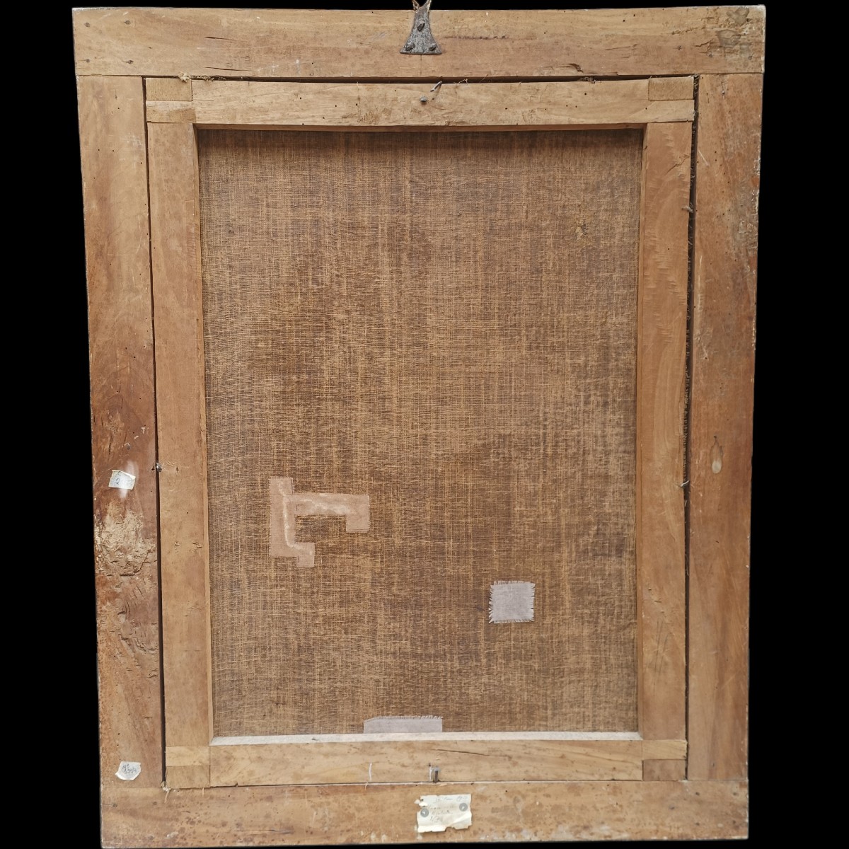 Ritratto ad olio su tela.Ambito di Sebastiano Ceccarini(Fano 1703-1783).-photo-3