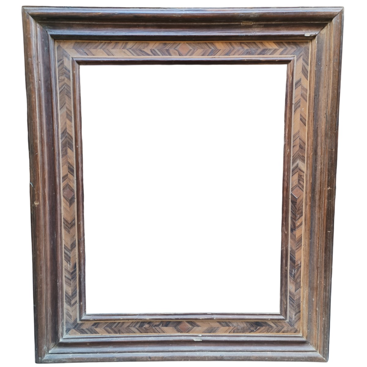 Cornice in legno intarsiato.Italia centrale,XVIII secolo.