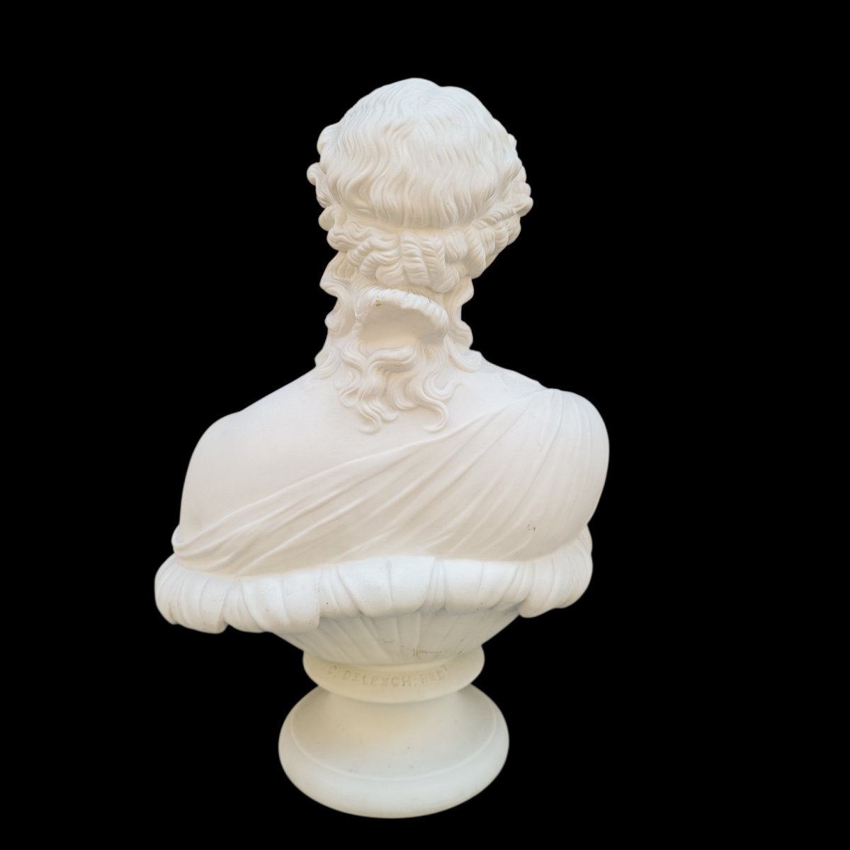 Busto di Clytie in biscuit. Art Union of London,1855.-photo-4