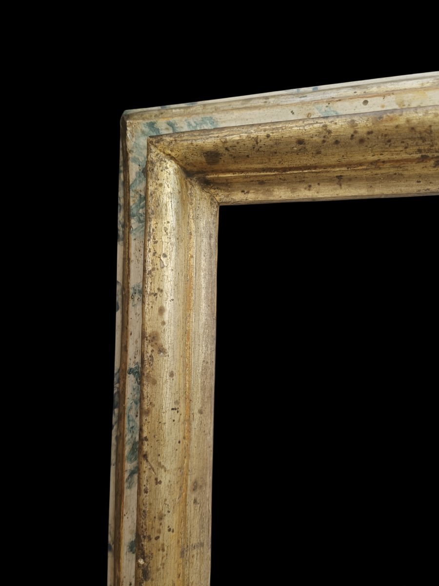 Coppia di disegni del XIX secolo con cornici del XVIII secolo.-photo-4