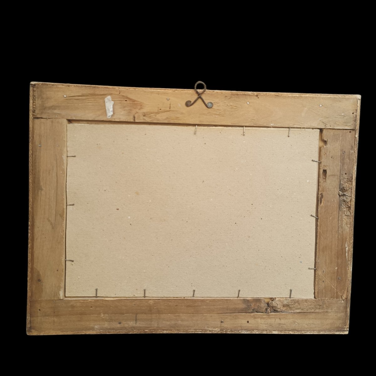 Coppia di disegni del XIX secolo con cornici del XVIII secolo.-photo-6