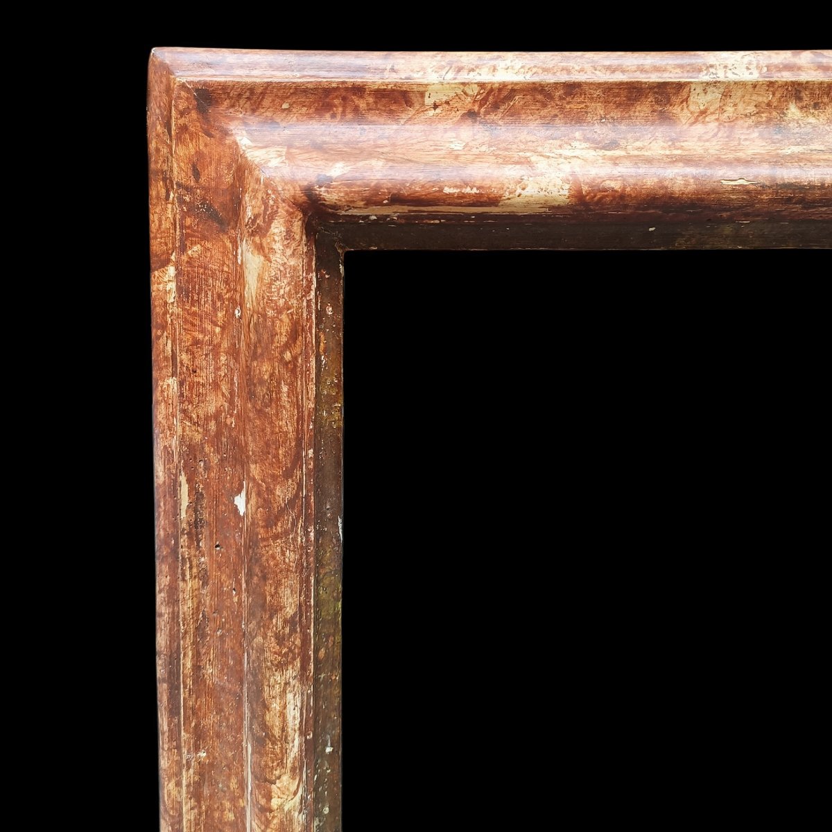 Cornice in legno dipinto.Toscana,XVIII secolo.-photo-2