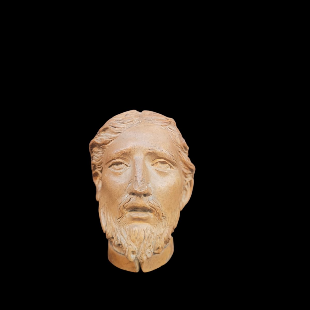 Testa in terracotta.Italia,fine del XVII secolo.