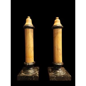 Elementi decorativi in marmo ed onice. Italia,inizio XX secolo.