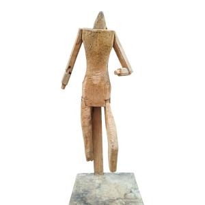 Manichino in legno.Italia,XVIII secolo.