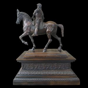 Grande scultura in bronzo.Italia,fine XIX secolo.