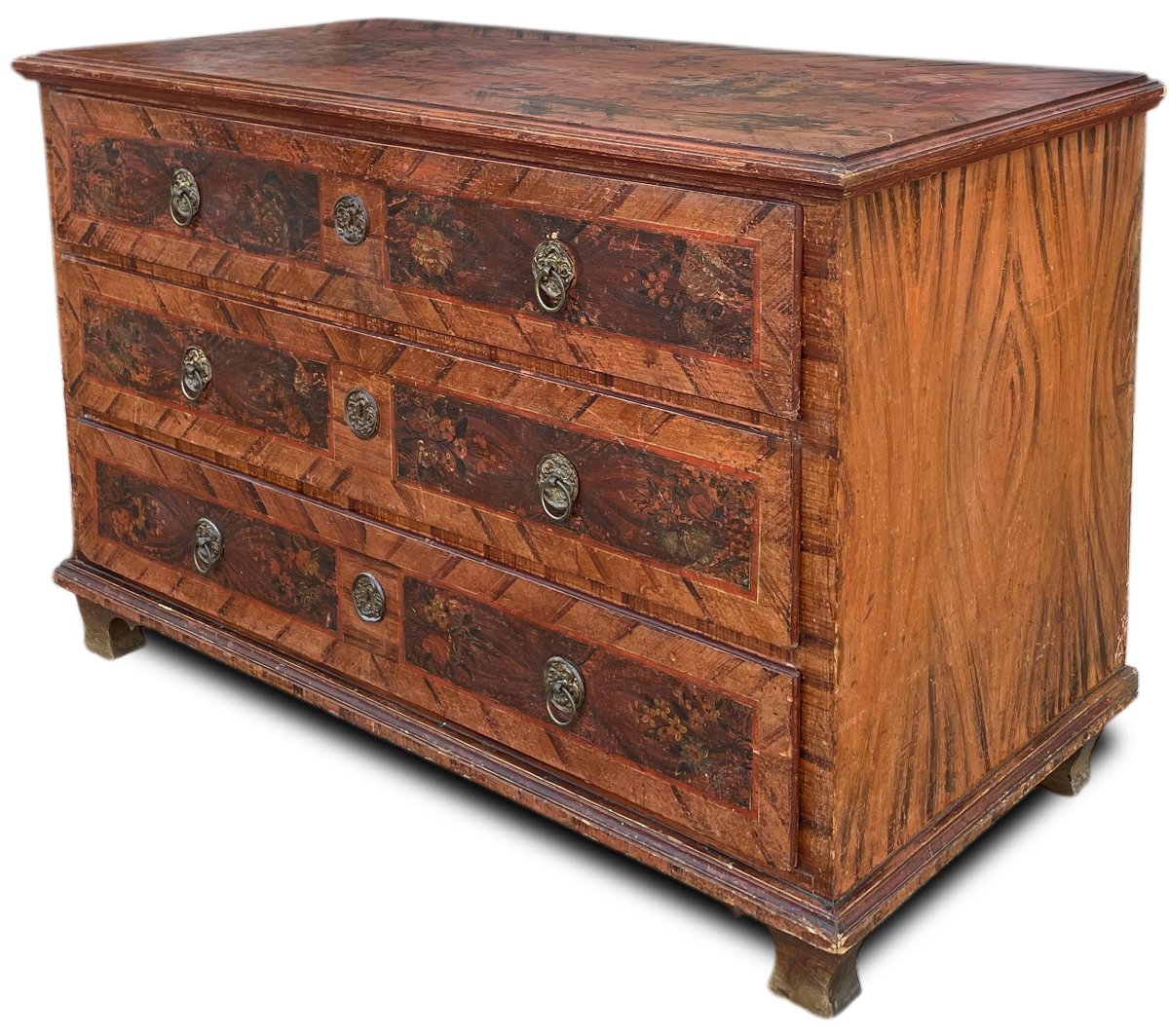 Cassettone tirolese datato 1840 -photo-2
