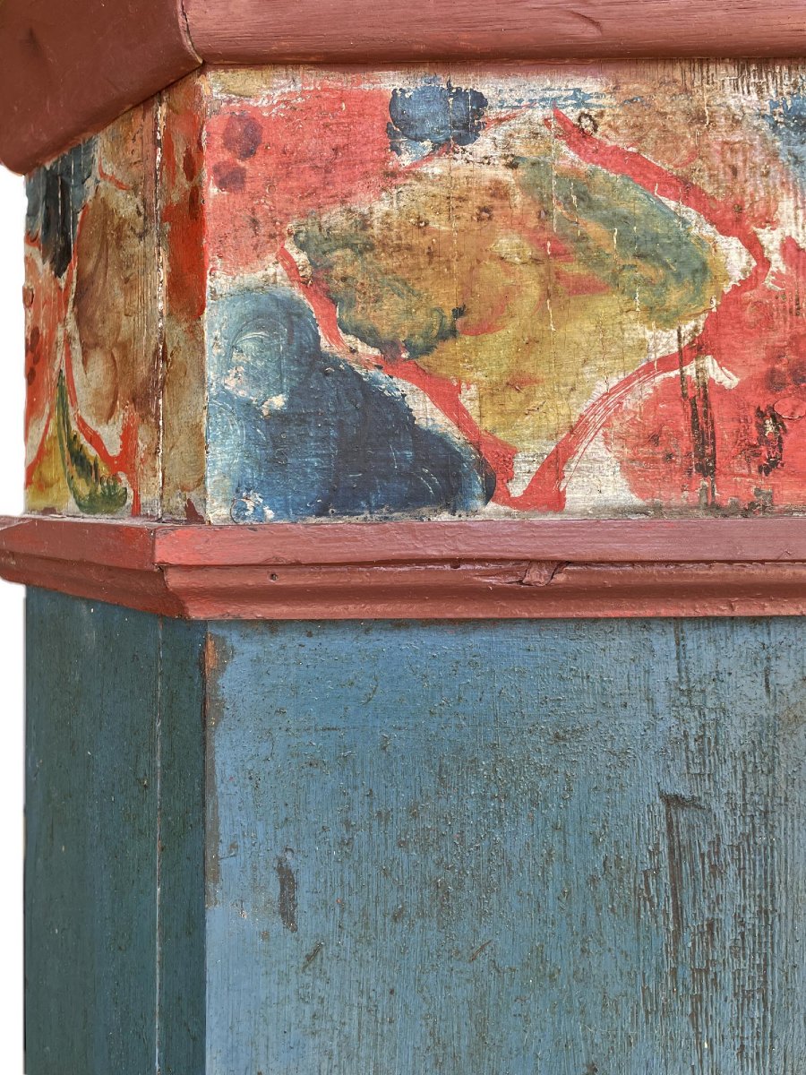 Armadio Tirolese Azzurro, 1750 circa -photo-3