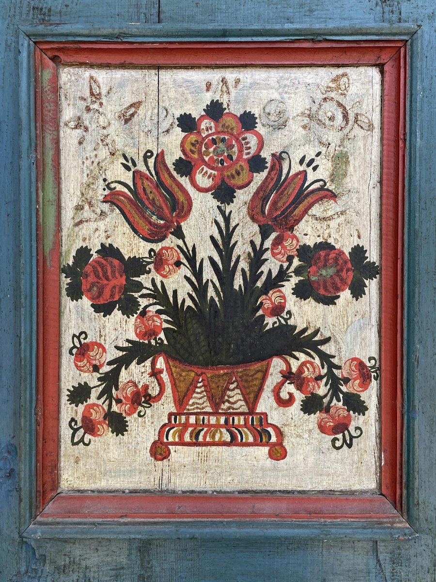Armadio Tirolese Azzurro, 1750 circa -photo-5