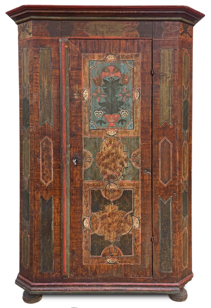 Armadio Dipinto datato 1800 