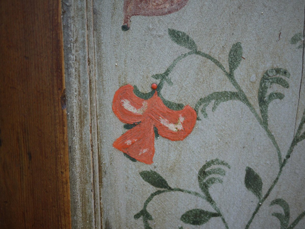 Armadio Dipinto Antico datato 1776-photo-4