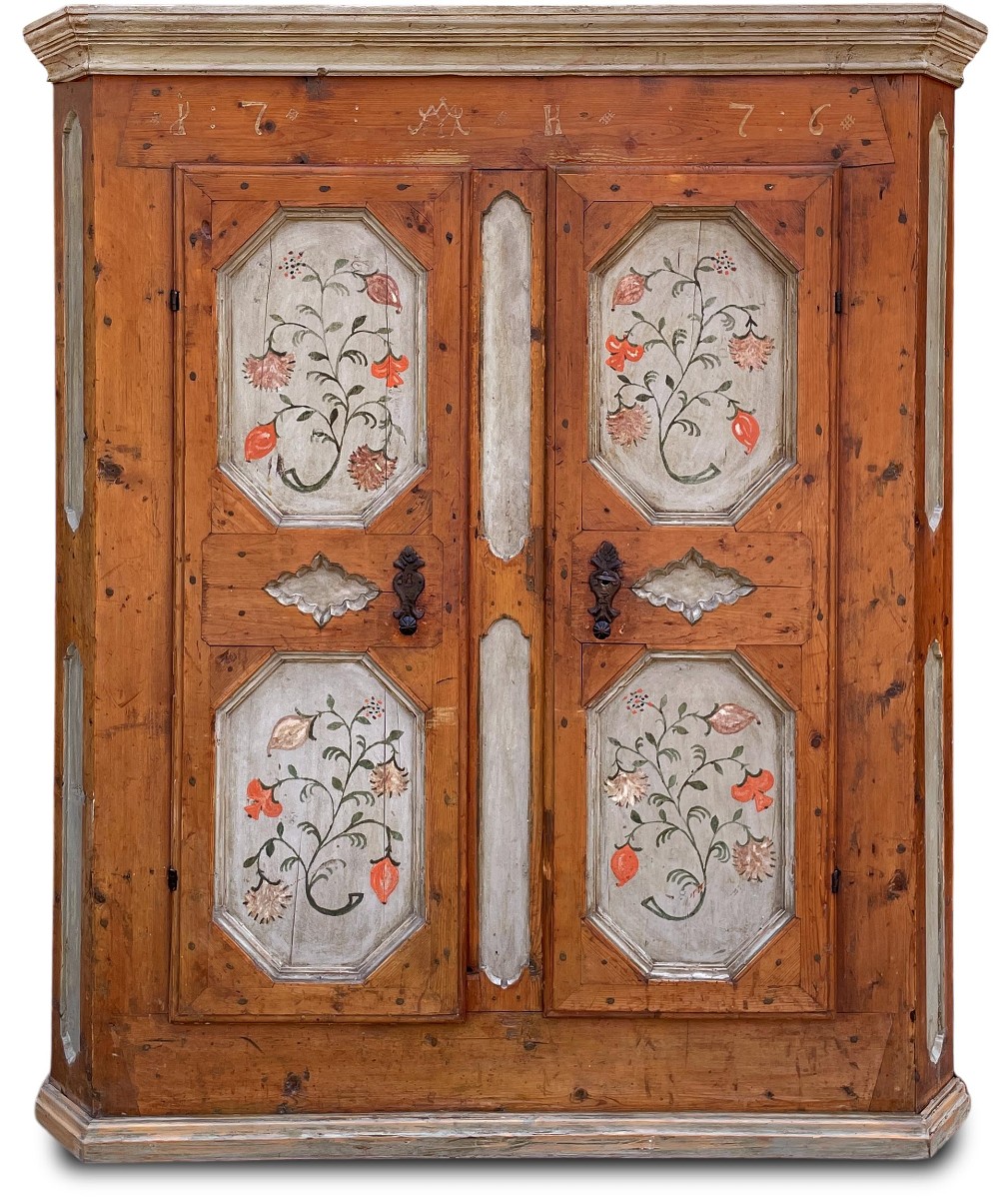 Armadio Dipinto Antico datato 1776