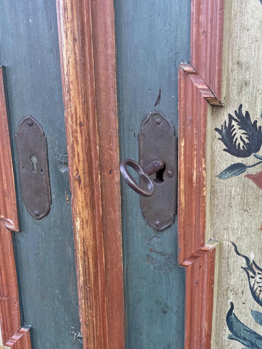 Armadio Dipinto Blu-photo-5