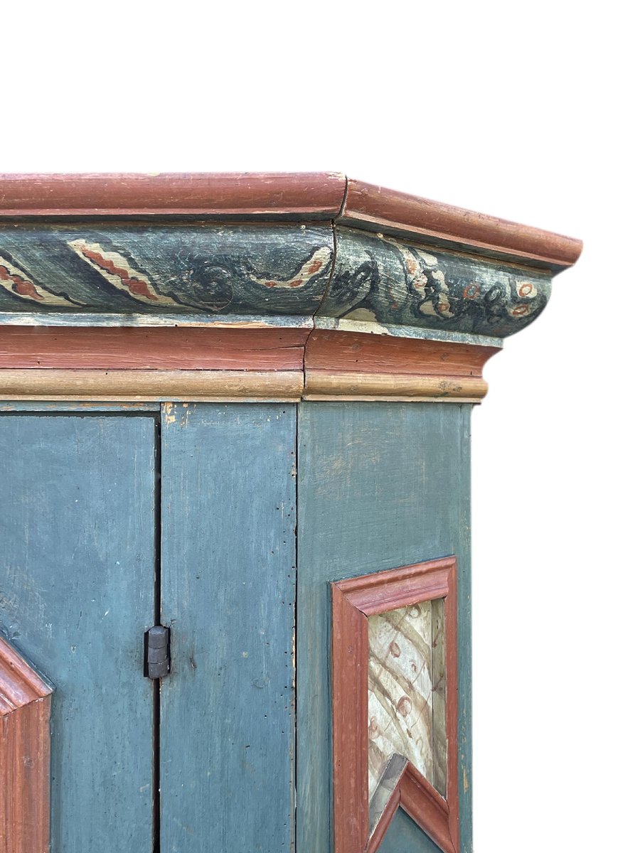 Armadio Dipinto Blu-photo-6