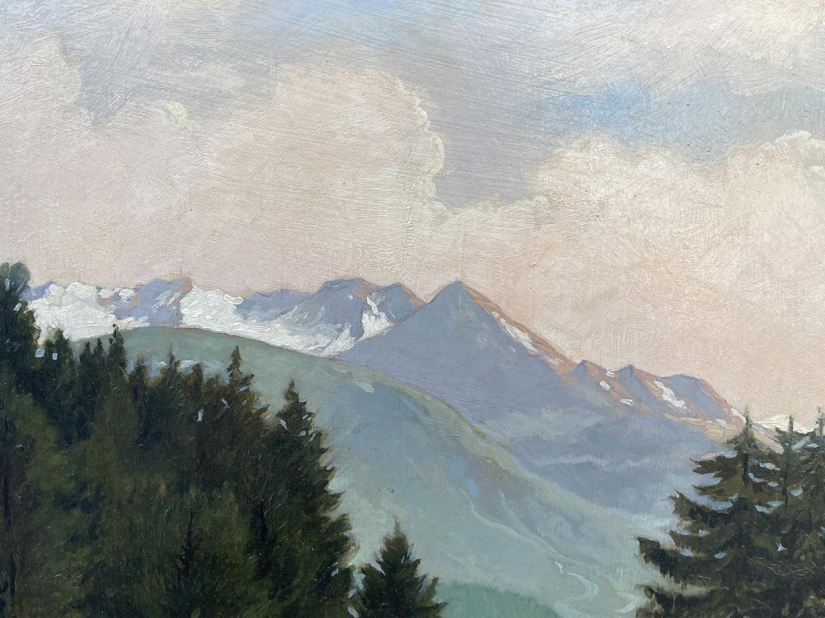 Paesaggio Alpino con Lago nell’Ötztal – August Weber-Brauns-photo-4