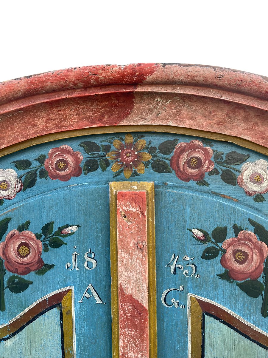 Armadio Dipinto datato 1843-photo-3