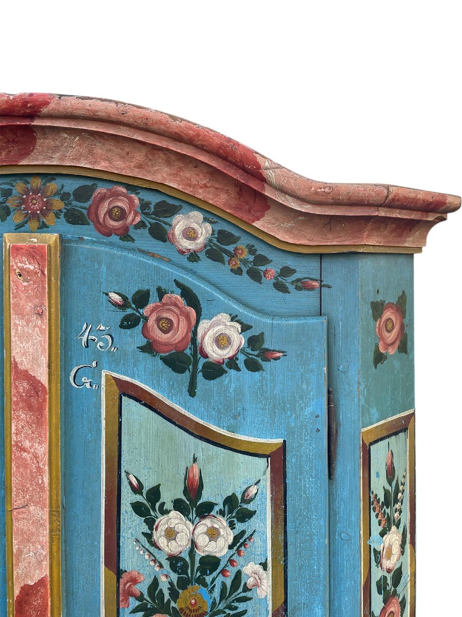 Armadio Dipinto datato 1843-photo-4