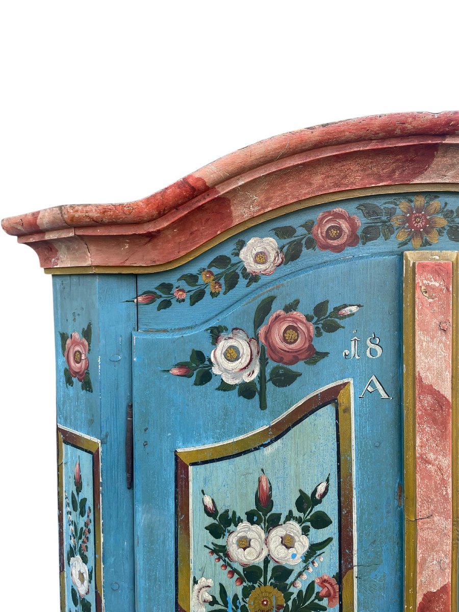 Armadio Dipinto datato 1843-photo-5