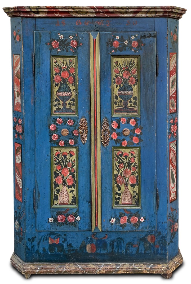 Armadio Dipinto datato 1850