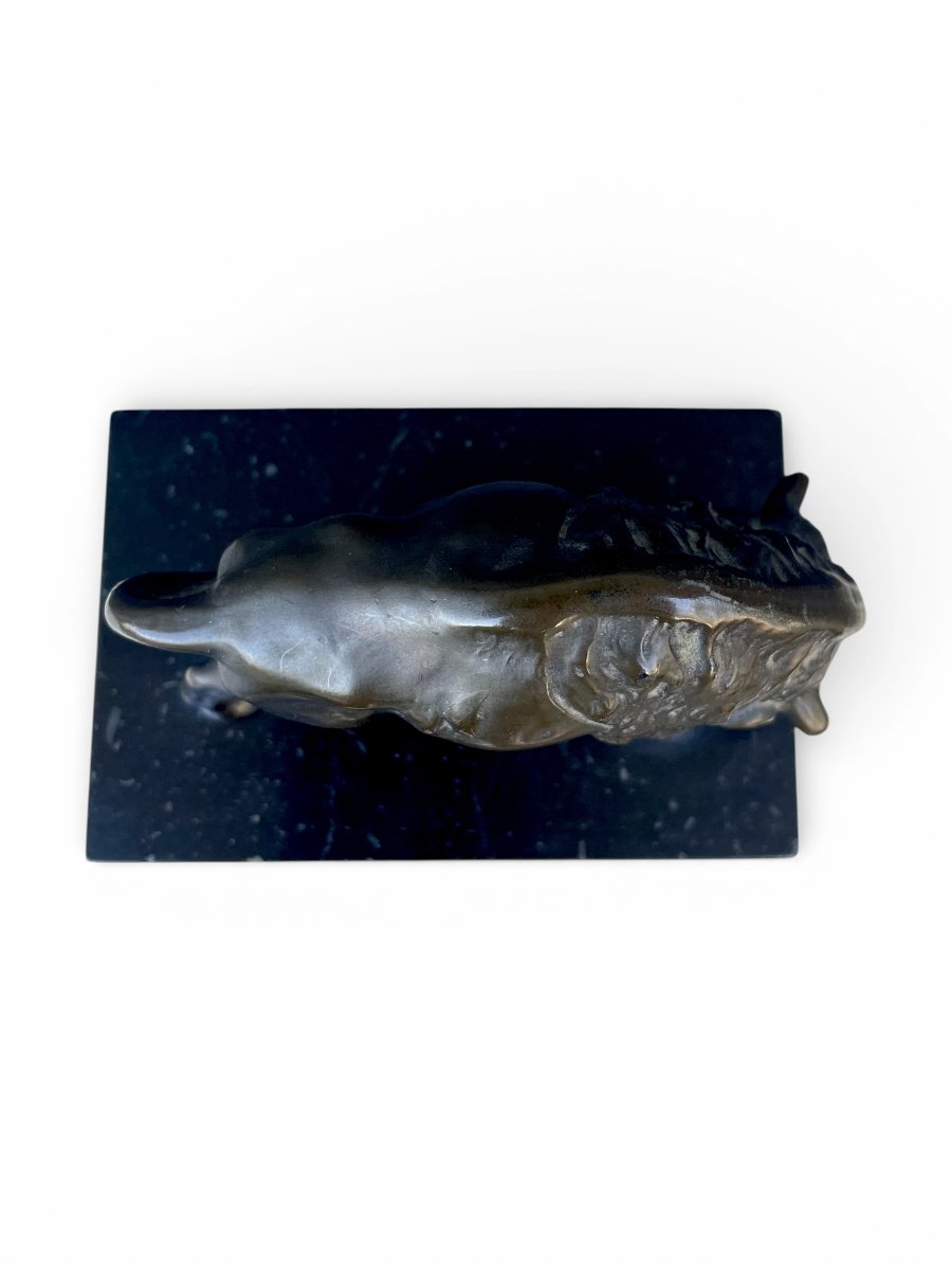 Statua di Bisonte in Bronzo-photo-2