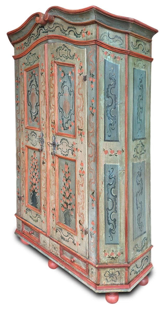 Armadio Dipinto Tirolese -photo-2