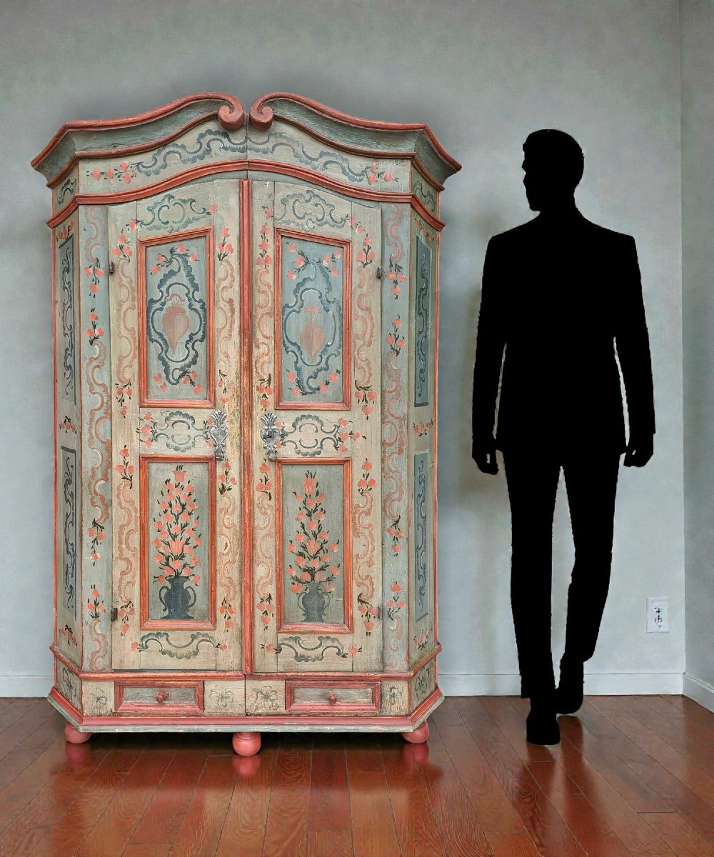 Armadio Dipinto Tirolese -photo-4