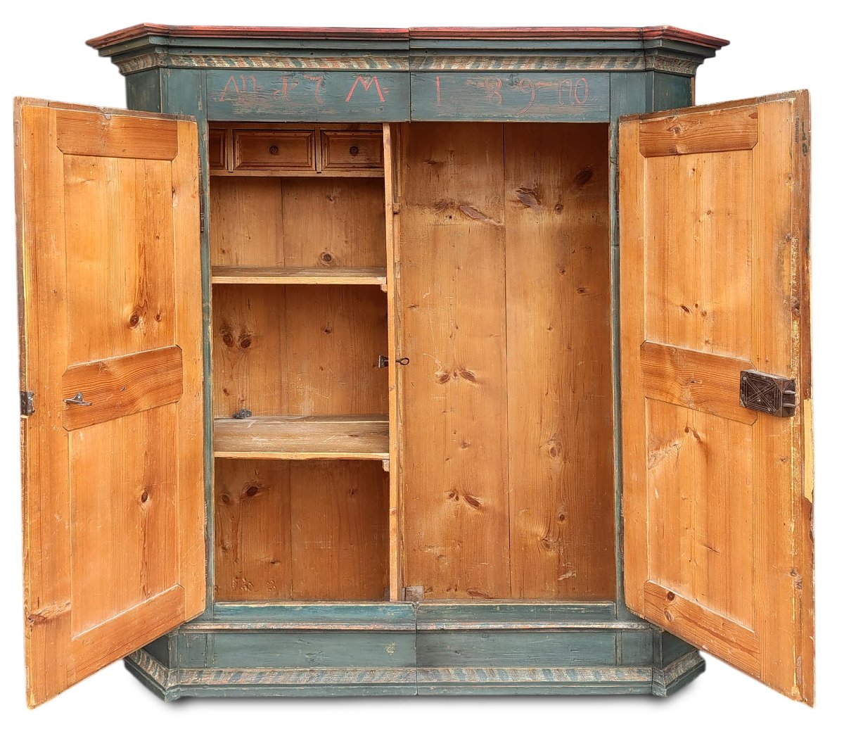 Armadio Dipinto Tirolese -photo-3