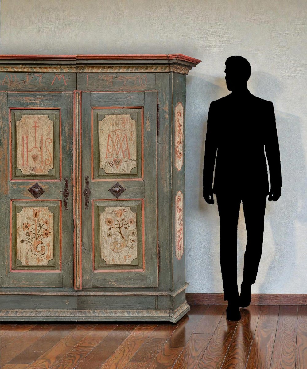 Armadio Dipinto Tirolese -photo-4