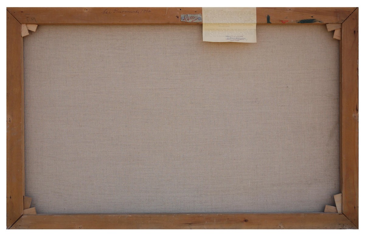 Dipinto Antico "Sciatori a Garmisch, Alpspitze – Adalbert von Wex" - Inizi XX secolo-photo-1