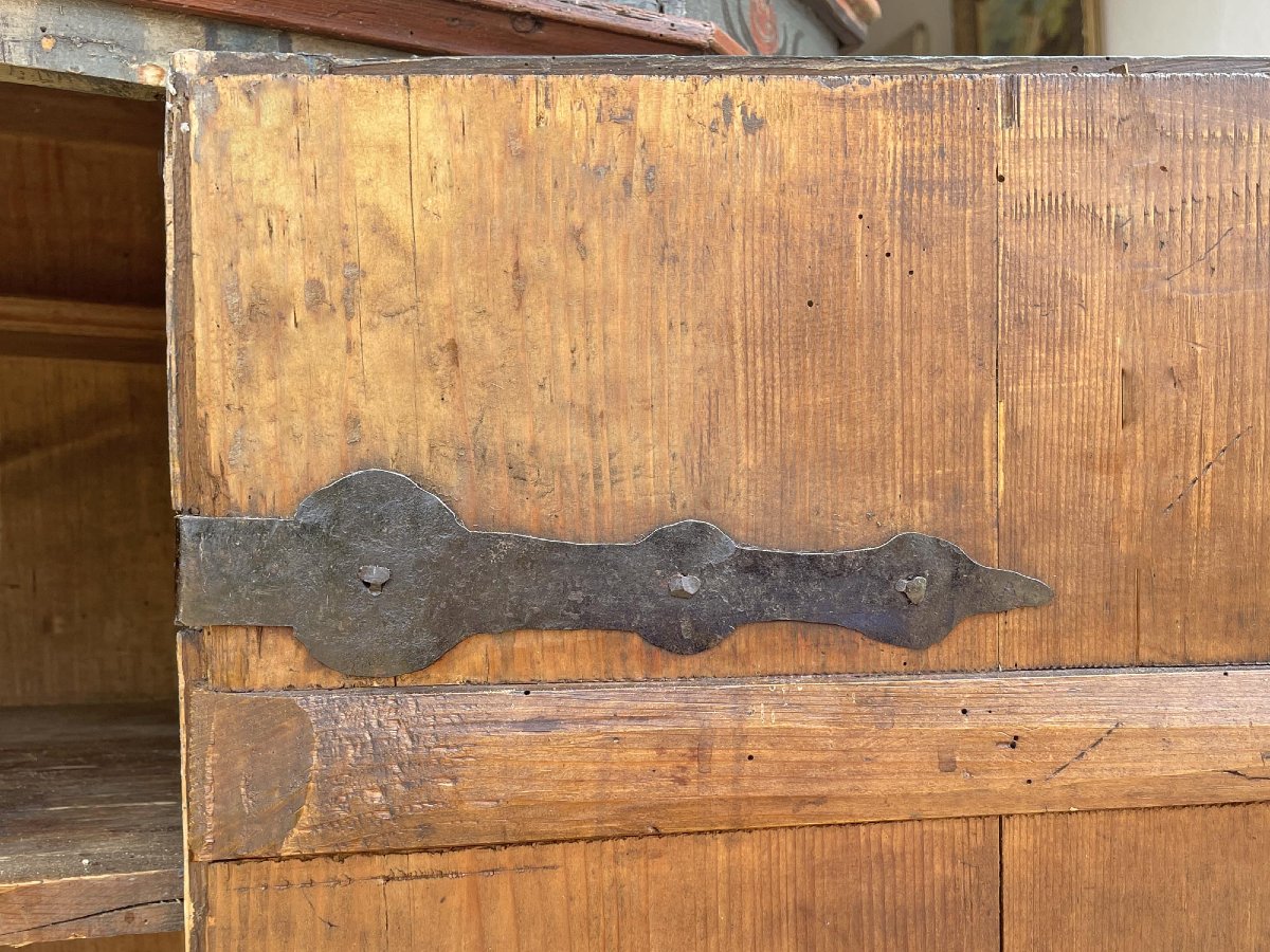 Armadio Dipinto Datato 1812  -photo-5